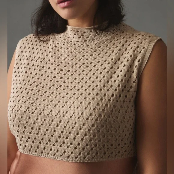 NWT Mare Mare x Anthropologie Mock-Neck Sleeveless Maxi Dress - Picture 6 of 13